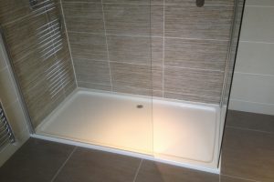 Walk in shower for a loft conversion.