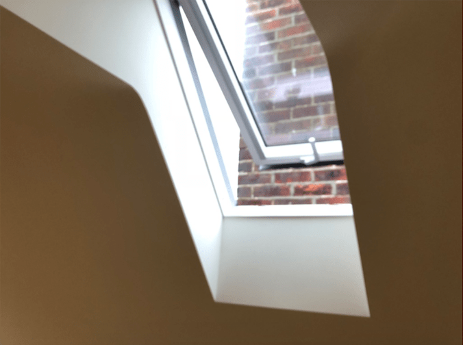 A loft conversion Velux window in Cousins Grove Southsea