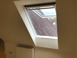 Velux window to a loft conversion in Cousins Grove, Southsea