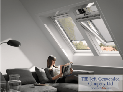 Velux awnings to loft conversions example.